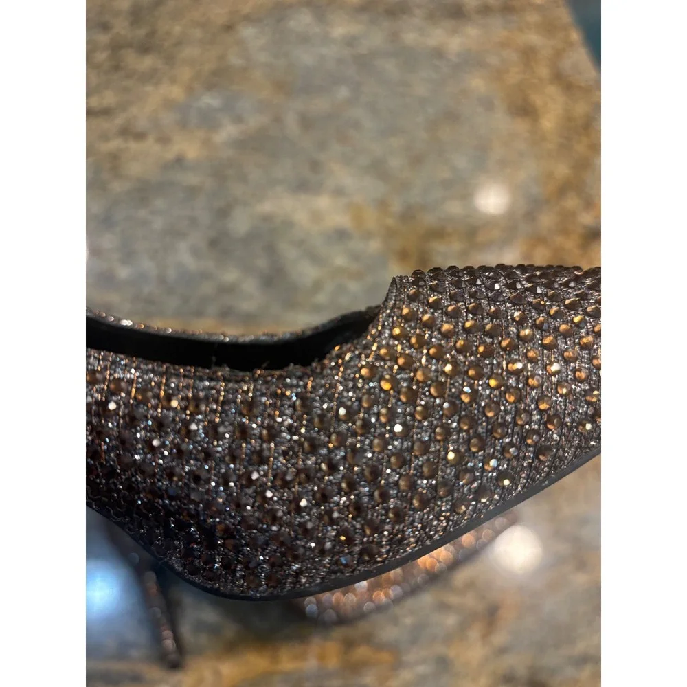 Michael Kors Womens Dorothy‎ Sparkle Glitter Stiletto Heels Pumps Shoes Size 8M